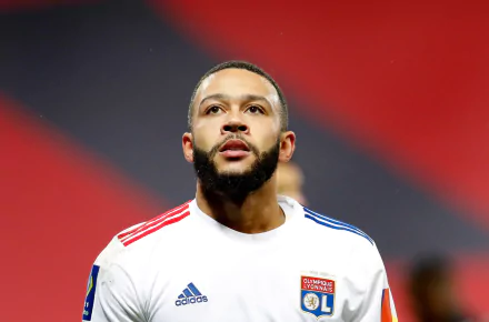Olympique Lyonnais soccer Dutch Memphis Depay Sports HD Desktop Wallpaper | Background Image