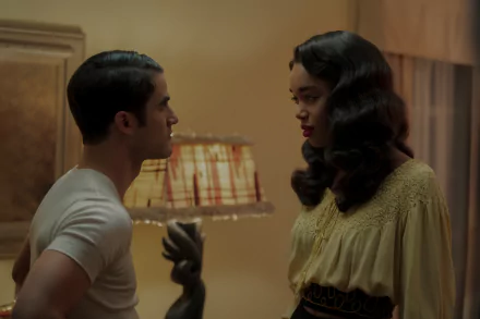 Raymond Ainsley Darren Criss Camille Washington Laura Harrier TV Show hollywood HD Desktop Wallpaper | Background Image
