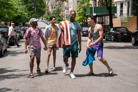 Anthony Ramos Corey Hawkins Gregory Diaz IV movie In The Heights HD Desktop Wallpaper | Background Image