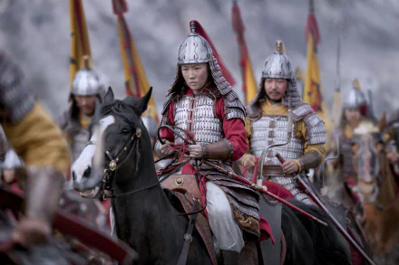 Hua Mulan Liu Yifei movie Mulan (2020) HD Desktop Wallpaper | Background Image