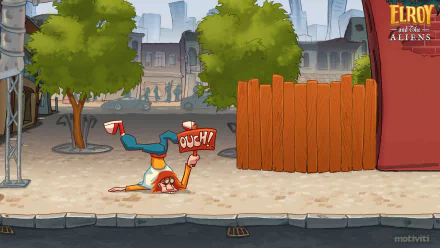 video game Elroy and the Aliens HD Desktop Wallpaper | Background Image