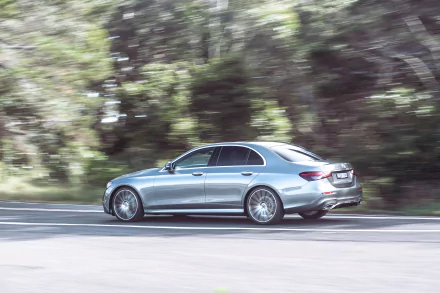  Silver Mercedes-Benz E 350 AMG Line