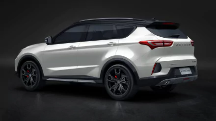  White Jetour X70 Coupe