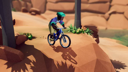video game Lonely Mountains: Downhill HD Desktop Wallpaper | Background Image