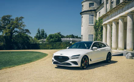  White 2021 Genesis G70 2.0T Shooting Brake