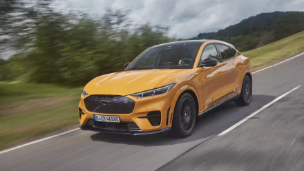  Orange Ford Mustang Mach-E GT