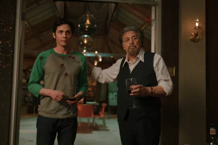 Logan Lerman Al Pacino TV Show Hunters HD Desktop Wallpaper | Background Image