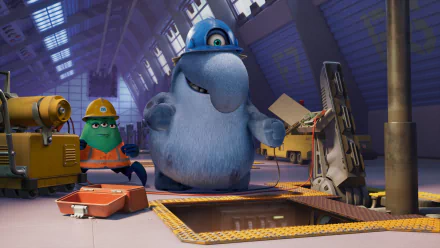 Duncan (Monsters Inc.) Fritz (Monsters Inc.) TV Show Monsters at Work HD Desktop Wallpaper | Background Image