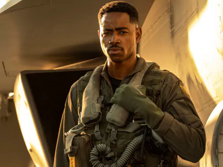Jay Ellis movie Top Gun: Maverick HD Desktop Wallpaper | Background Image