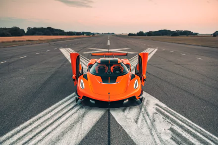  Orange 2021 Koenigsegg Jesko Prototype