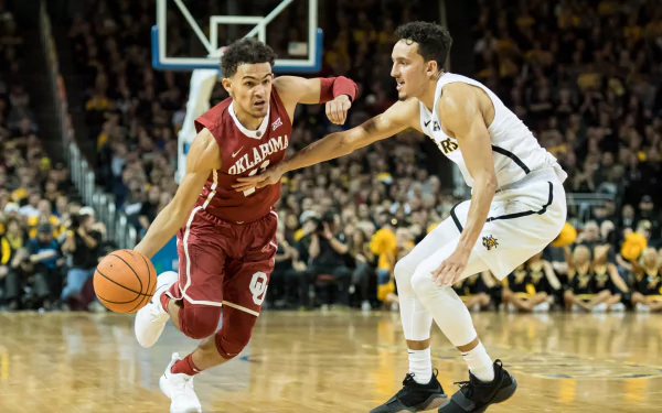 NBA basketball Trae Young Sports HD Desktop Wallpaper | Background Image