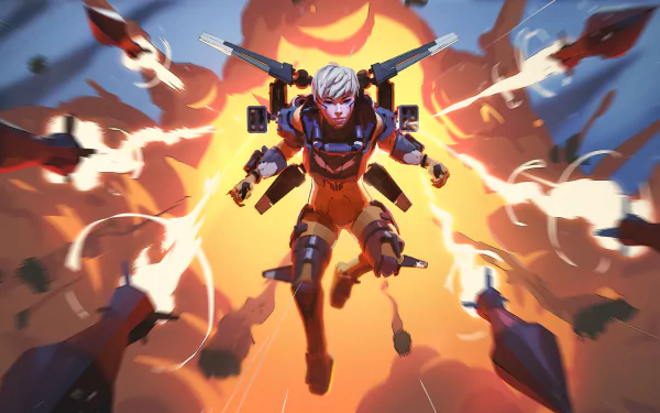 Valkyrie (Apex Legends) video game Apex Legends HD Desktop Wallpaper | Background Image