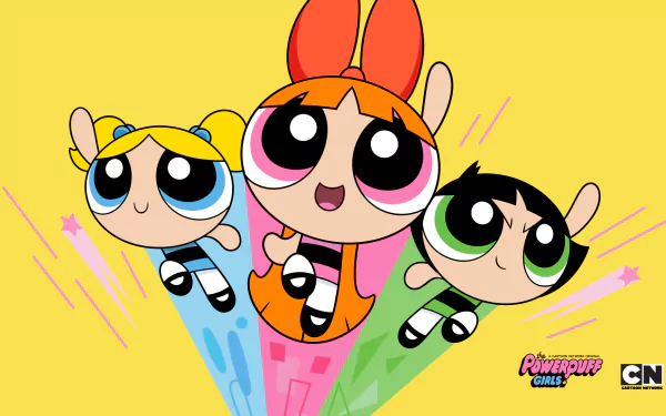 Buttercup (Powerpuff Girls) Bubbles (Powerpuff Girls) Blossom (Powerpuff Girls) TV Show The Powerpuff Girls (2016) HD Desktop Wallpaper | Background Image