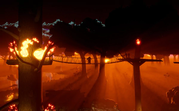 video game Firegirl HD Desktop Wallpaper | Background Image
