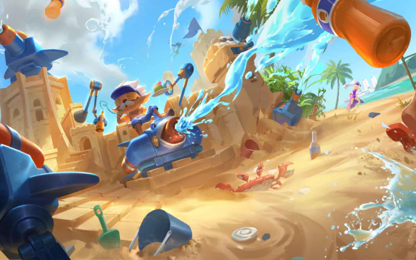 Heimerdinger (League Of Legends) video game Legends of Runeterra HD Desktop Wallpaper | Background Image