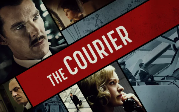 Emily Donovan Rachel Brosnahan Greville Wynne Benedict Cumberbatch movie The Courier (2021) HD Desktop Wallpaper | Background Image