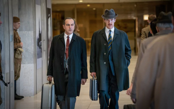 Oleg Penkovsky Merab Ninidze Greville Wynne Benedict Cumberbatch movie The Courier (2021) HD Desktop Wallpaper | Background Image
