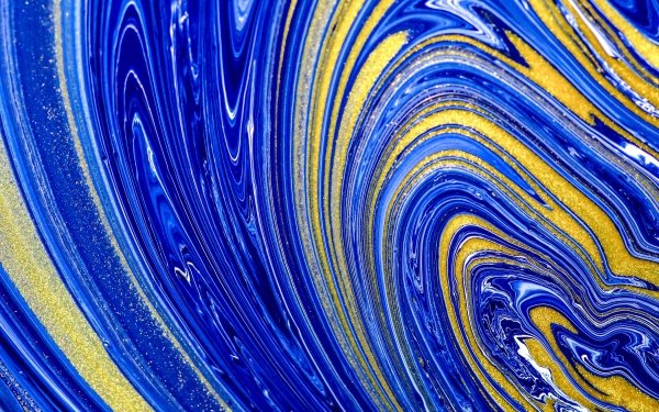 Abstract Paint Blue HD Wallpaper | Background Image