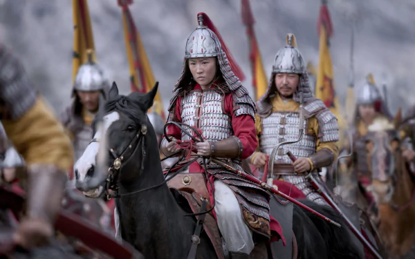Hua Mulan Liu Yifei movie Mulan (2020) HD Desktop Wallpaper | Background Image