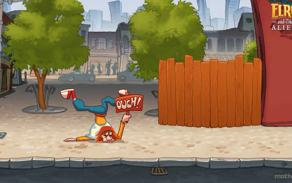 video game Elroy and the Aliens HD Desktop Wallpaper | Background Image