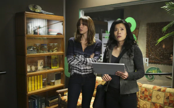 Jadyn Wong Happy Quinn Katharine Mcphee Paige Dineen Scorpion (TV Show) HD Desktop Wallpaper | Background Image
