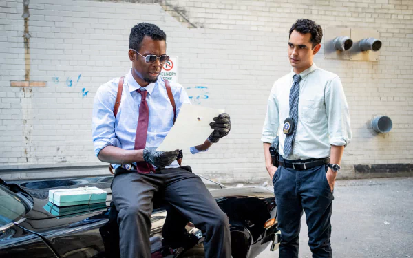 William Schenk Max Minghella Ezekiel 'Zeke' Banks Chris Rock movie spiral HD Desktop Wallpaper | Background Image