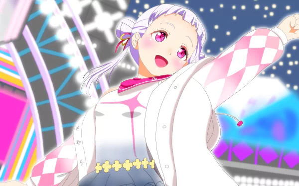 Chisato Arashi Anime Love Live! Superstar!! HD Desktop Wallpaper | Background Image