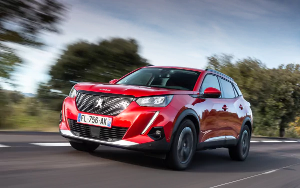  Red 2019 Peugeot 2008