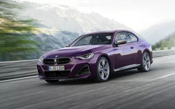  Purple BMW M240i xDrive Coupé Worldwide (G42)
