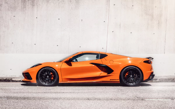  Orange 2021 Geiger Chevrolet Corvette (C8)