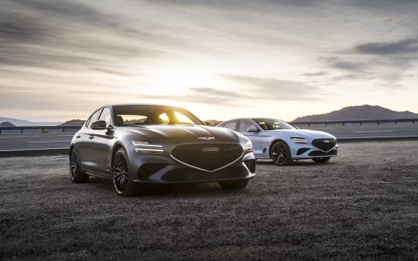  Grey 2022 Genesis G70 3.3T AWD