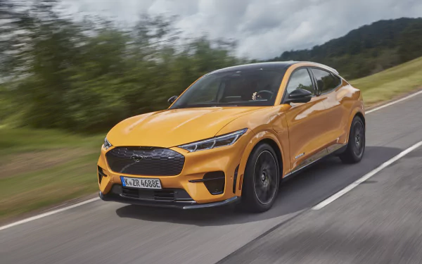  Orange Ford Mustang Mach-E GT