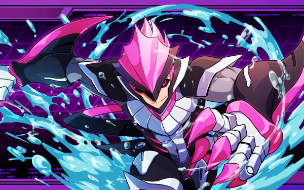 video game Azure Striker Gunvolt 2 HD Desktop Wallpaper | Background Image