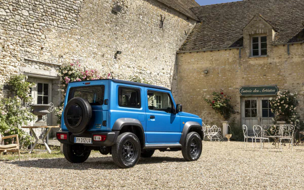  Blue 2021 Suzuki Jimny Commercial