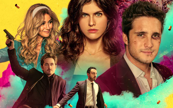 Justin Chatwin Diego Boneta Alexandra Daddario movie Die in a Gunfight HD Desktop Wallpaper | Background Image