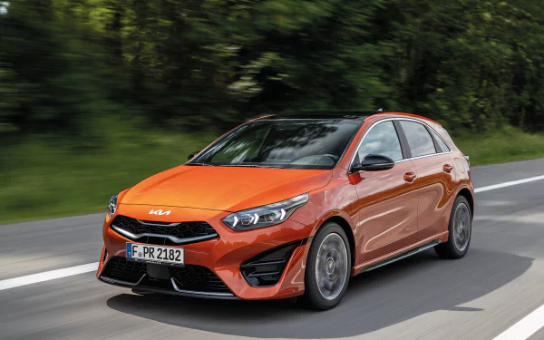  Orange 2021 Kia Ceed GT-Line