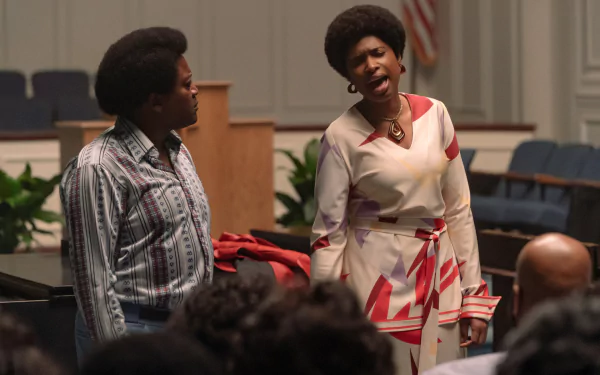 Tituss Burgess Aretha Franklin Jennifer Hudson movie Respect HD Desktop Wallpaper | Background Image