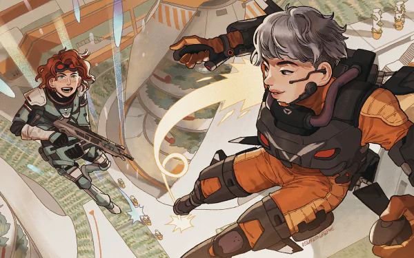 Valkyrie (Apex Legends) Horizon (Apex Legends) video game Apex Legends HD Desktop Wallpaper | Background Image