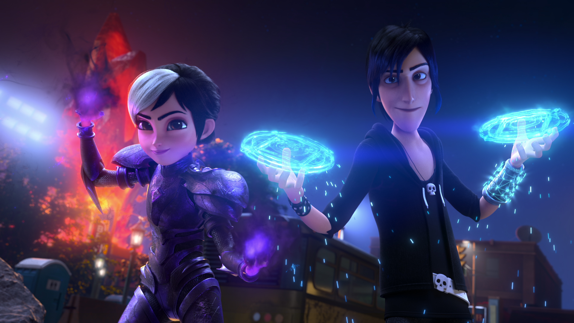 Eclipse Hearts, knights, love, trollhunters, HD phone wallpaper | Peakpx