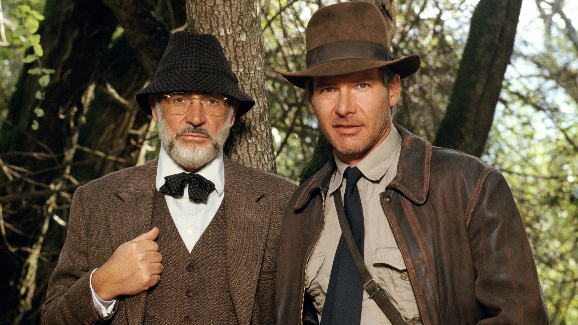 Download Indiana Jones Henry Jones Sr. Sean Connery Harrison Ford Movie Indiana Jones And The Last Crusade HD Wallpaper
