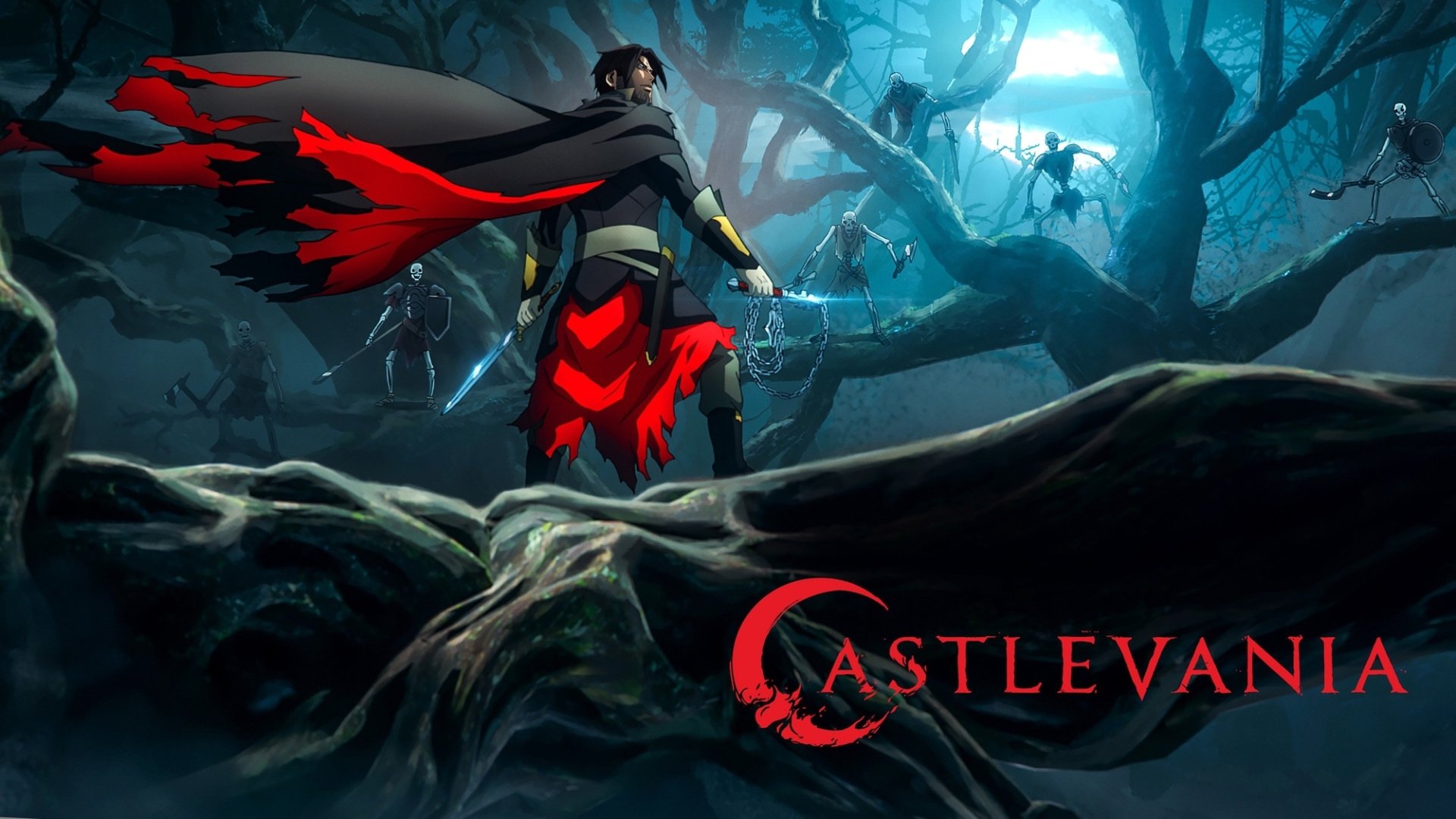 Download Trevor Belmont Anime Castlevania HD Wallpaper
