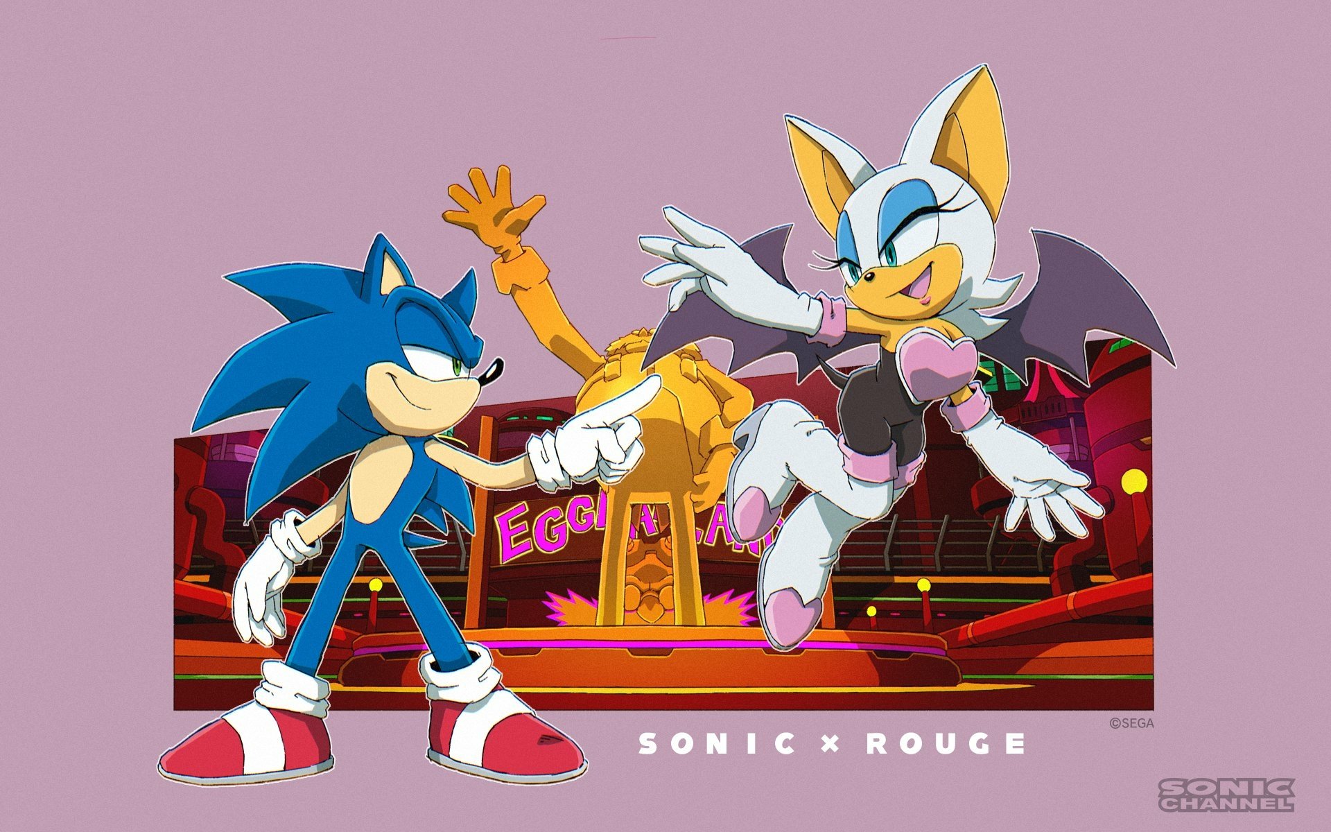 Download Sonic Channel Rouge The Bat Video Game Sonic The Hedgehog HD  Wallpaper