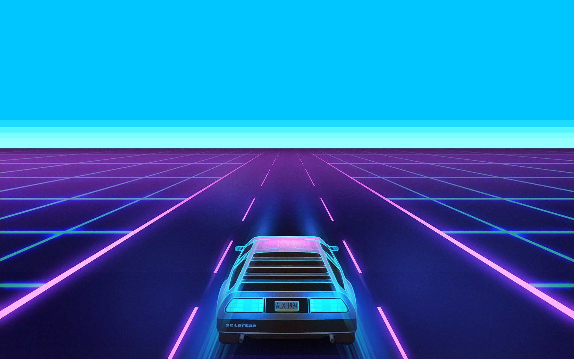 Download Vehicle DeLorean HD Wallpaper