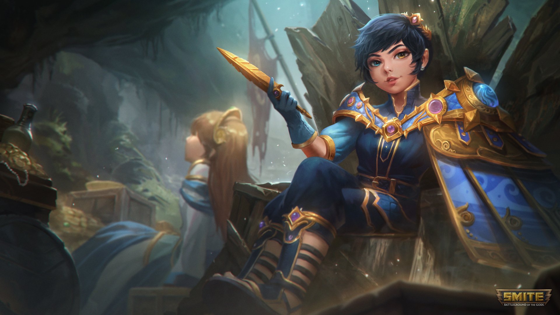 Download Heterochromia Charybdis (Smite) Video Game Smite 4k Ultra HD Wallpaper