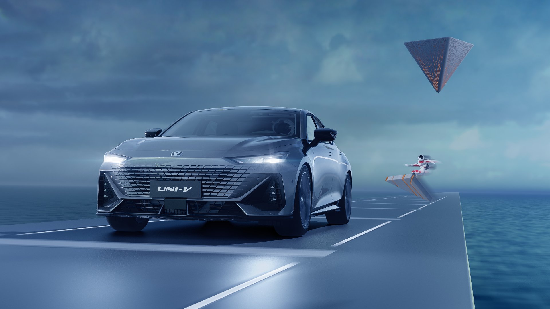 Download Vehicle Changan UNI-V 4k Ultra HD Wallpaper