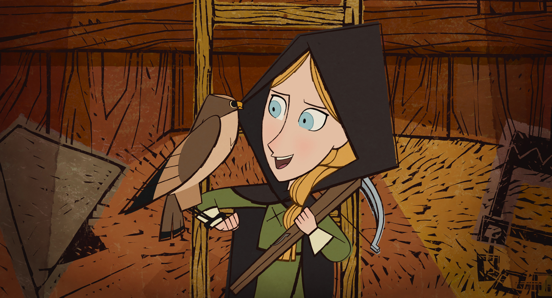 Download Robyn Goodfellowe Movie Wolfwalkers HD Wallpaper