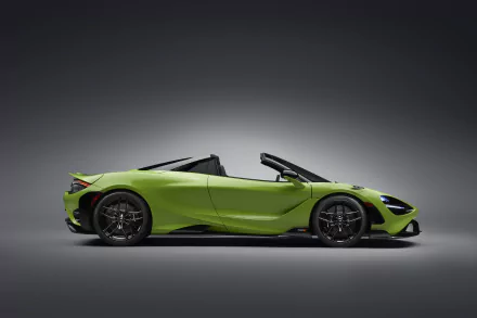supercar McLaren 765LT vehicle McLaren 765LT Spider HD Desktop Wallpaper | Background Image