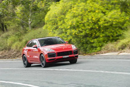  Red Porsche Cayenne GTS Coupé