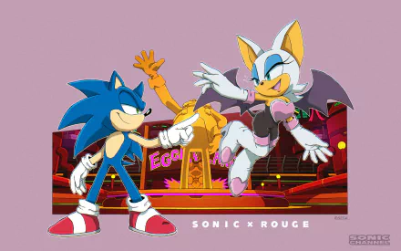 Sonic Channel Rouge the Bat video game Sonic the Hedgehog HD Desktop Wallpaper | Background Image