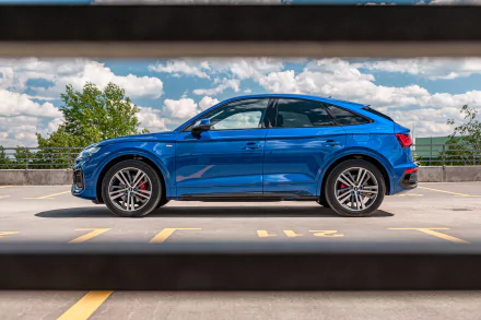  Blue Audi Q5 Sportback 55 TFSI e quattro S line